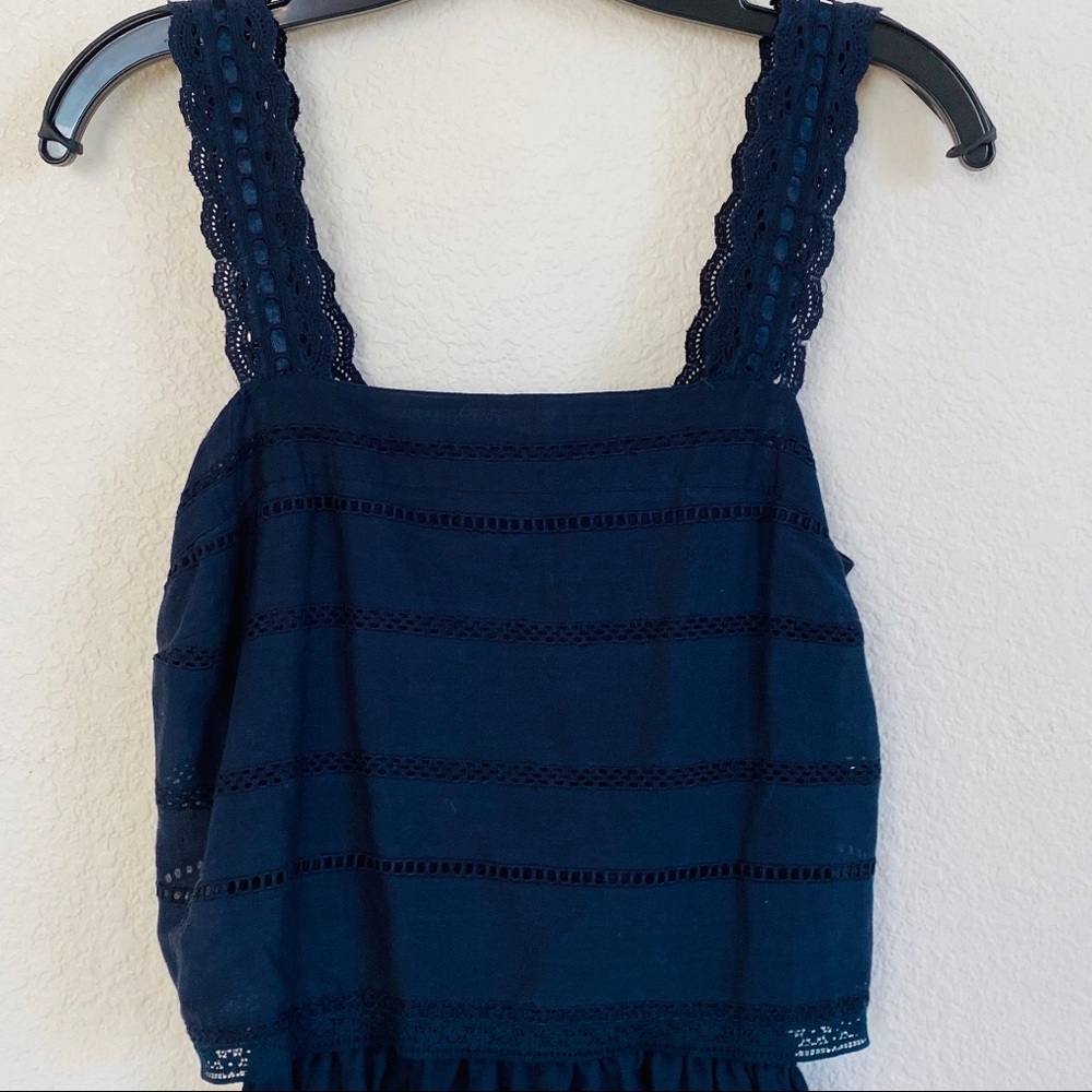 Romeo & Juliet Couture Eyelet Open Back Dress Sz S - Picture 7 of 10